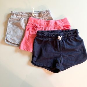Lot of three jersey shorts - Girls 7/8 - Cat & Jack/Carter’s